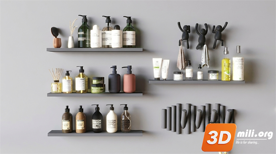Bathroom accessories Skp Files